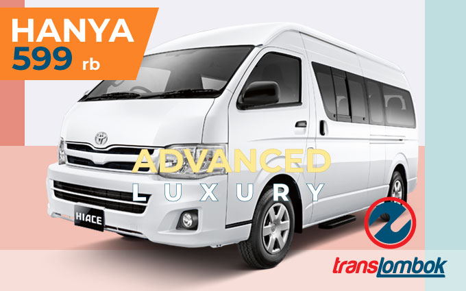 rental hiace di lombok