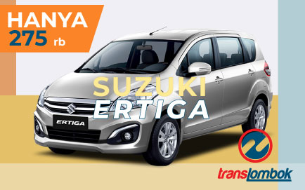 sewa ertiga di lombok