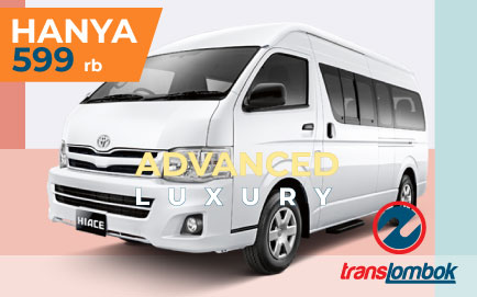 sewa hiace di lombok